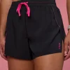 Accelerate 3" High-Rise Running Short - Black-Ultra Pink