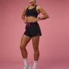 Accelerate 3" High-Rise Running Short - Black-Ultra Pink