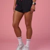 Accelerate 3" High-Rise Running Short - Black-Ultra Pink