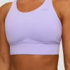 Accelerate Split Strap Sports Bra - Pale Lilac