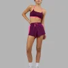 Accelerate 3" High-Rise Running Short - Ultra Pink-Plum Caspia