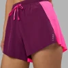 Accelerate 3" High-Rise Running Short - Ultra Pink-Plum Caspia