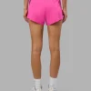 Accelerate 3" High-Rise Running Short - Ultra Pink-Plum Caspia