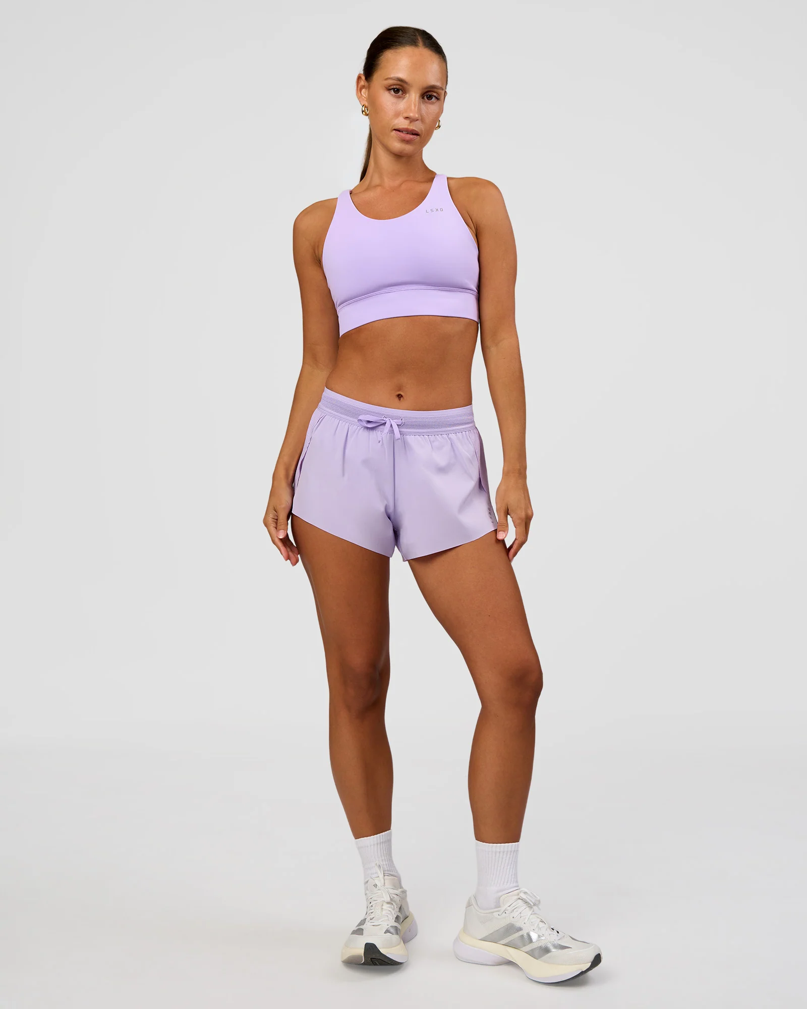Accelerate 3" Mid-Rise Running Short - Pale Lilac