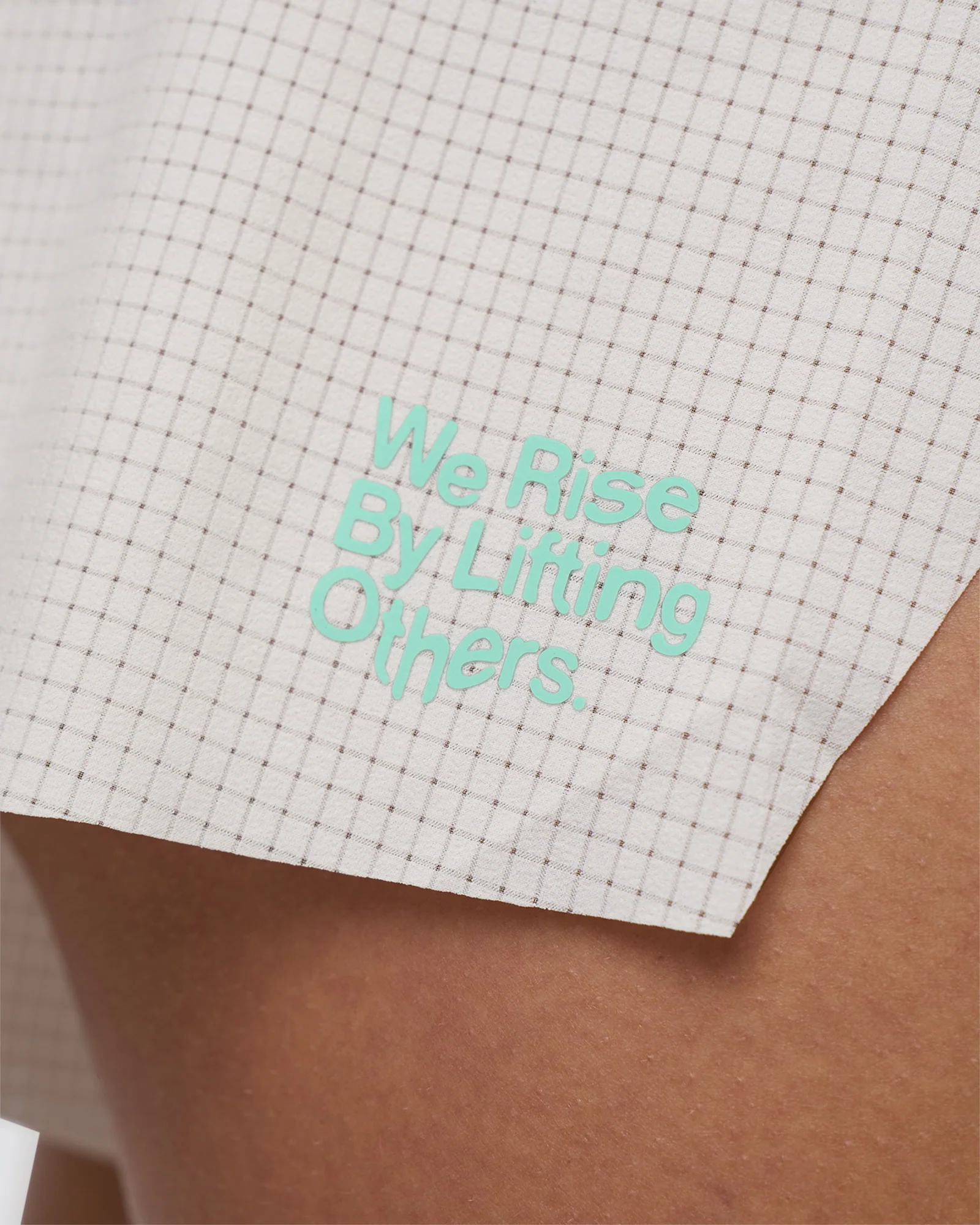 Accelerate 3" High-Rise Running Short - Off White-Floral Sticker