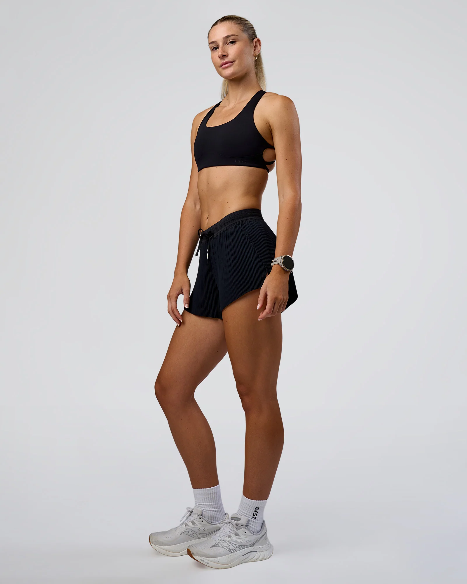 12263-accelerate-3-pleated-mid-rise-running-short-black-11.webp Accelerate 3" Pleated Mid-Rise Running Short - Black
