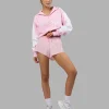 Accelerate 3" Mid-Rise Running Short - Marshmallow-Candy Pink