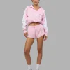 Accelerate 3" Mid-Rise Running Short - Marshmallow-Candy Pink