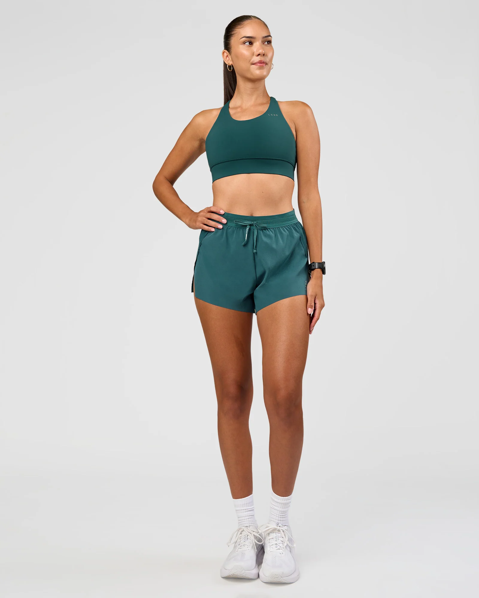 Accelerate 3" High-Rise Running Short - Transformative Teal