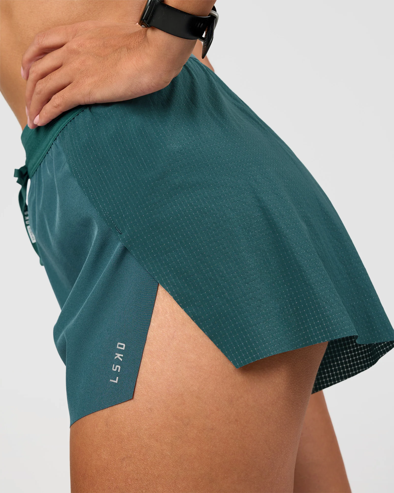 Accelerate 3" High-Rise Running Short - Transformative Teal