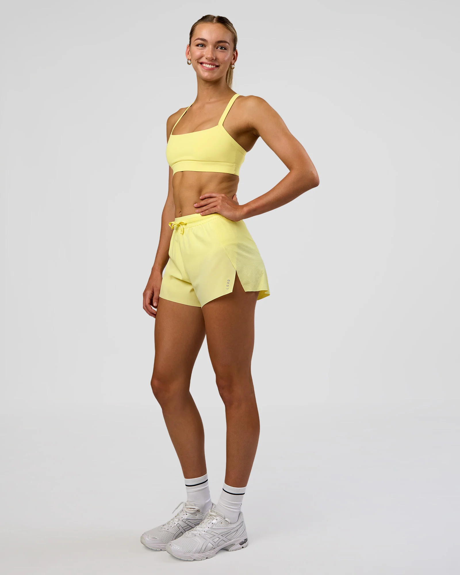 Accelerate 3" High-Rise Running Short - Yellow Fizz