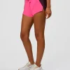 Accelerate 3" Mid-Rise Running Short - Midnight Plum-Sugar Plum