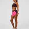 Accelerate 3" Mid-Rise Running Short - Midnight Plum-Sugar Plum