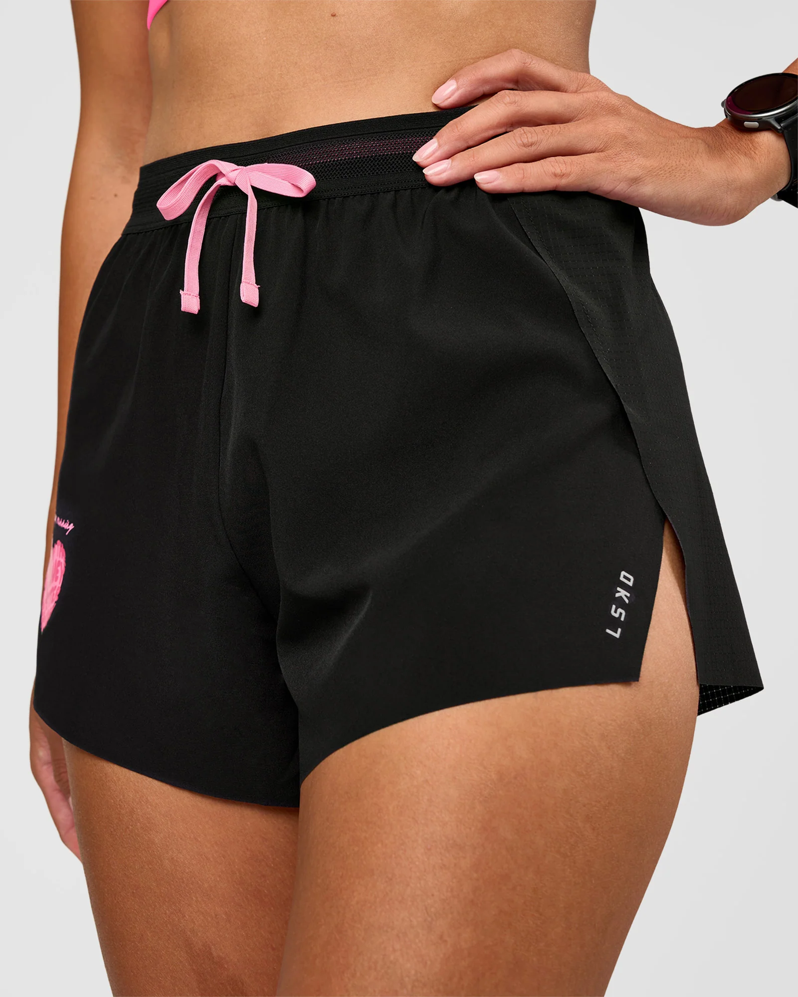 Accelerate 3" High-Rise Running Short - Black-Enjoy The Journey