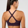 Accelerate Sports Bra - Midnight Plum