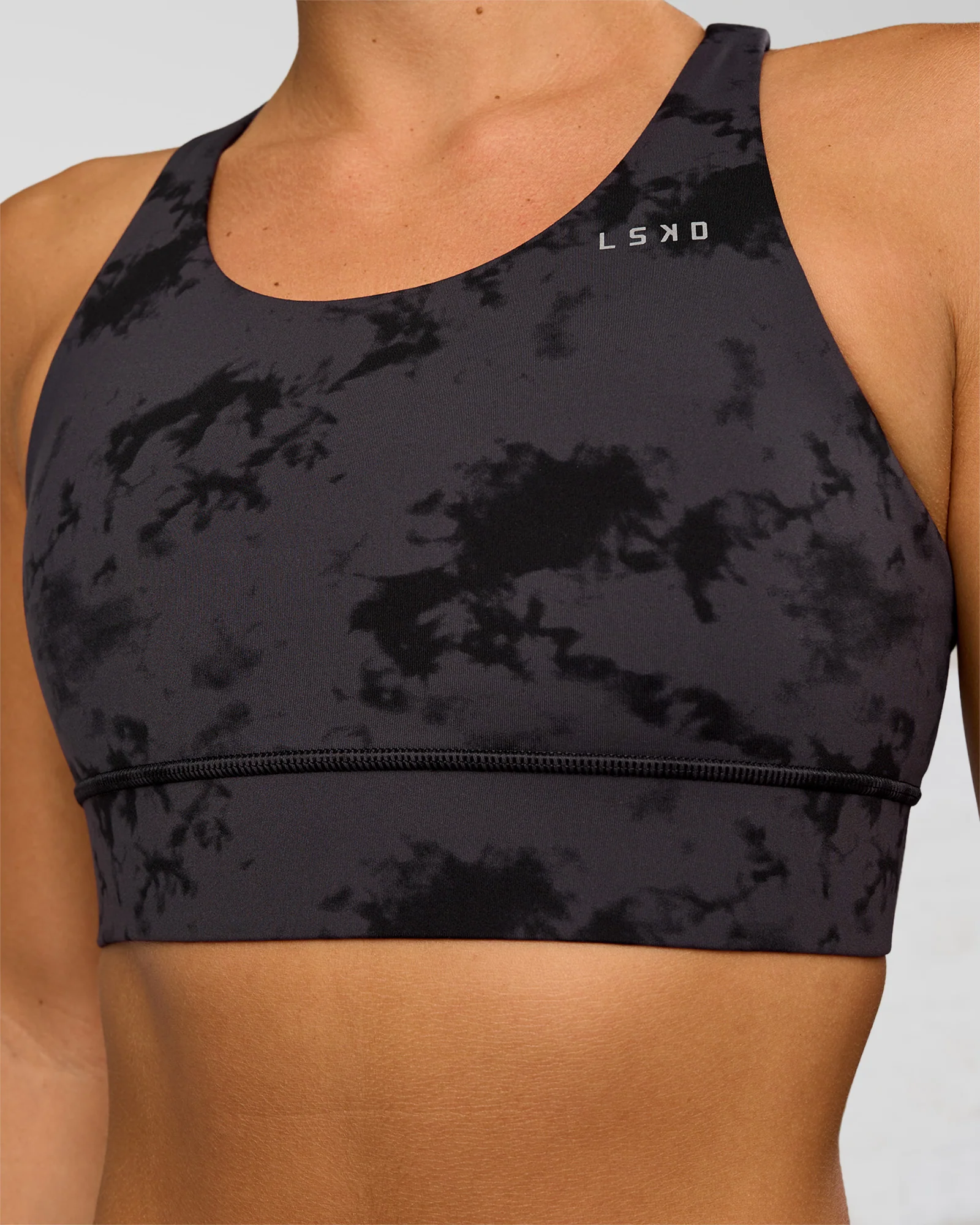 12460-accelerate-sports-bra-black-tie-dye-4.webp Accelerate Sports Bra - Black Tie Dye