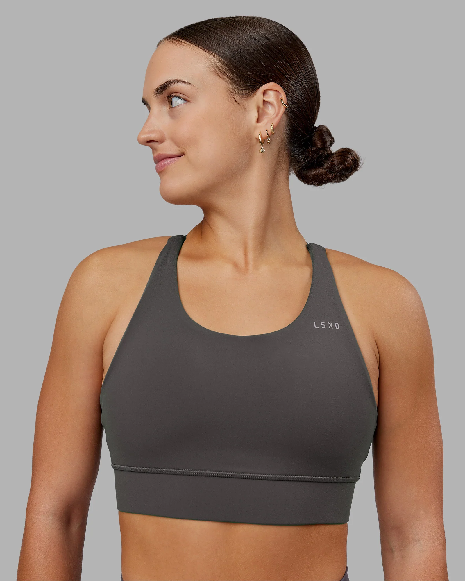 Accelerate Sports Bra - Dark Storm