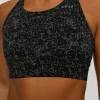 Accelerate Sports Bra - Energy Print Black