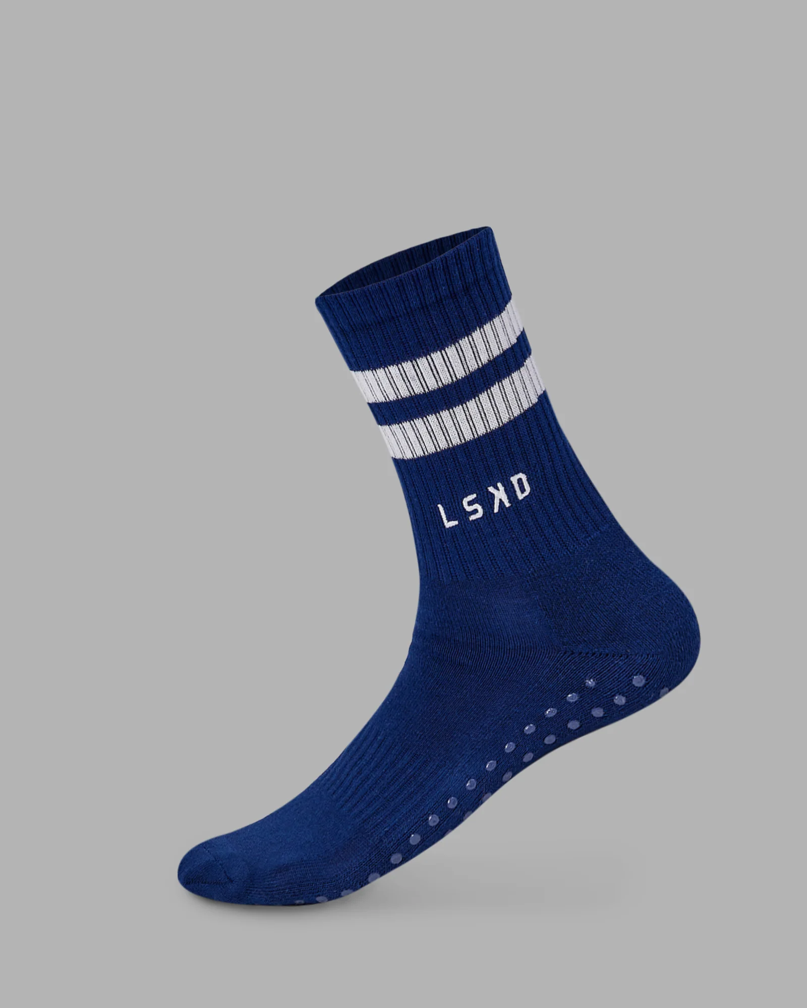 12541-heritage-crew-pilates-grip-sock-midnight-blue-1.webp Heritage Crew Pilates Grip Sock - Midnight Blue