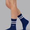 12541-heritage-crew-pilates-grip-sock-midnight-blue-2.webp Heritage Crew Pilates Grip Sock - Midnight Blue