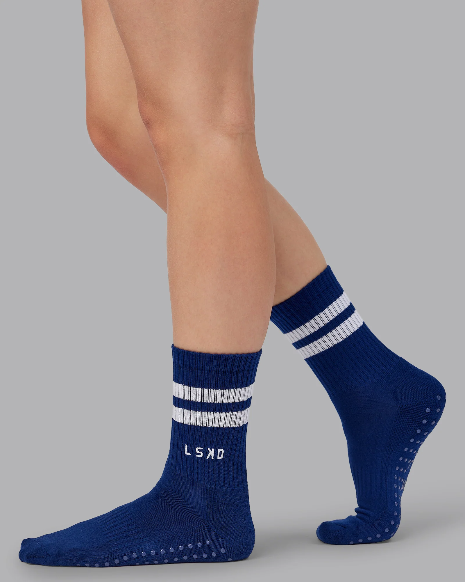 12541-heritage-crew-pilates-grip-sock-midnight-blue-2.webp Heritage Crew Pilates Grip Sock - Midnight Blue