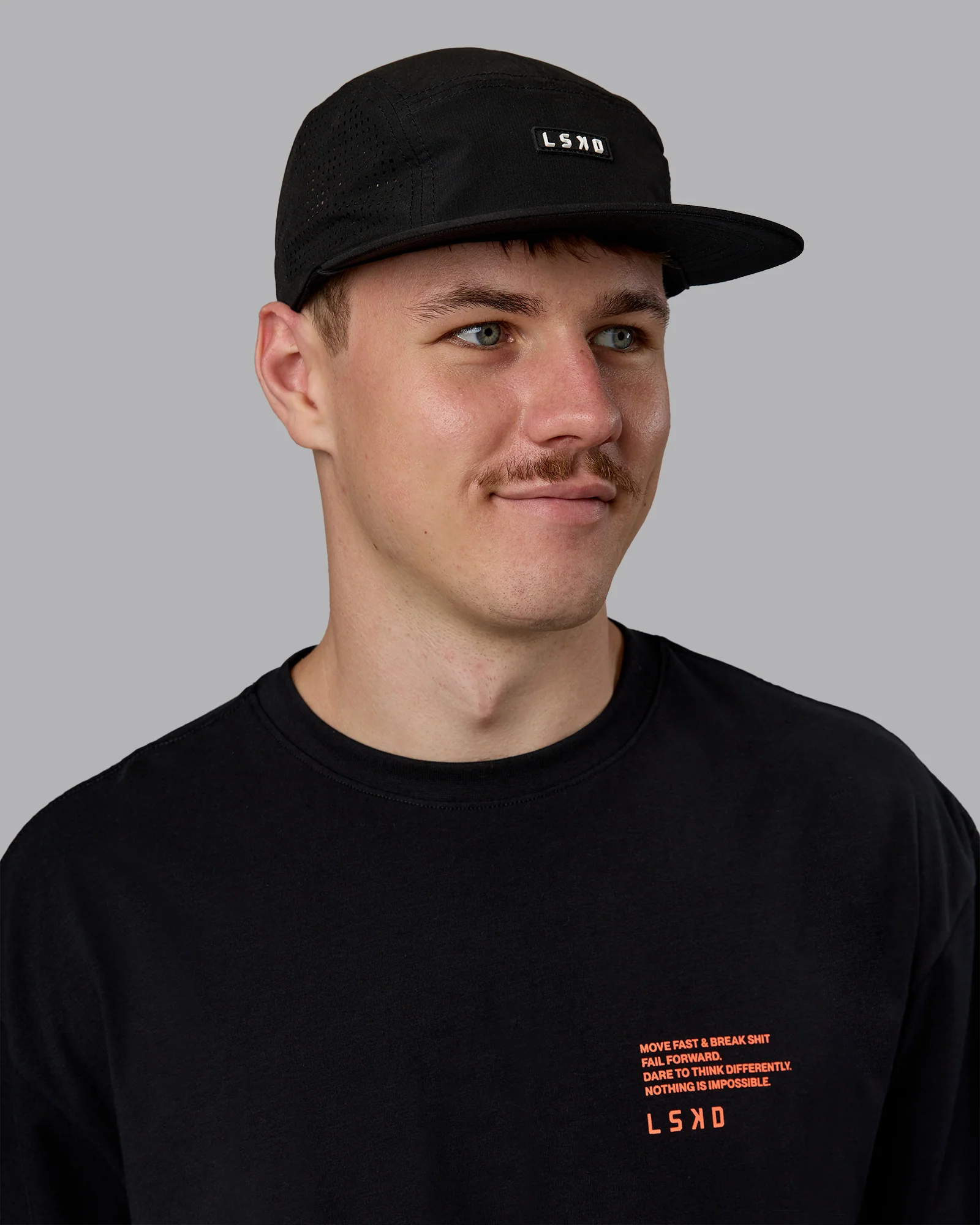 Run Club 2.0 Cap - Black-White