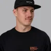 Dash Run Club Cap - Black-White