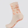 12580-love-peaches-pilates-grip-socks-ivory-orange-1.webp Love Peaches Pilates Grip Socks - Ivory-Orange