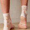 12580-love-peaches-pilates-grip-socks-ivory-orange-2.webp Love Peaches Pilates Grip Socks - Ivory-Orange