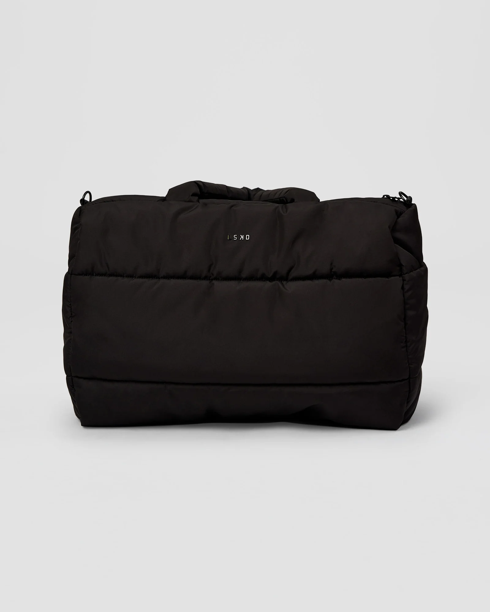 Puffer Duffle Bag - Black