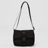 Puffer Crossbody Bag - Black