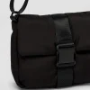 Puffer Crossbody Bag - Black