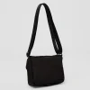 Puffer Crossbody Bag - Black