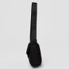Puffer Crossbody Bag - Black