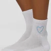 Love The Process Quarter Socks - White-Open Air