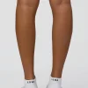 Performance Ankle Socks - White-Black