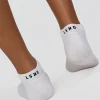 Performance Ankle Socks - White-Black