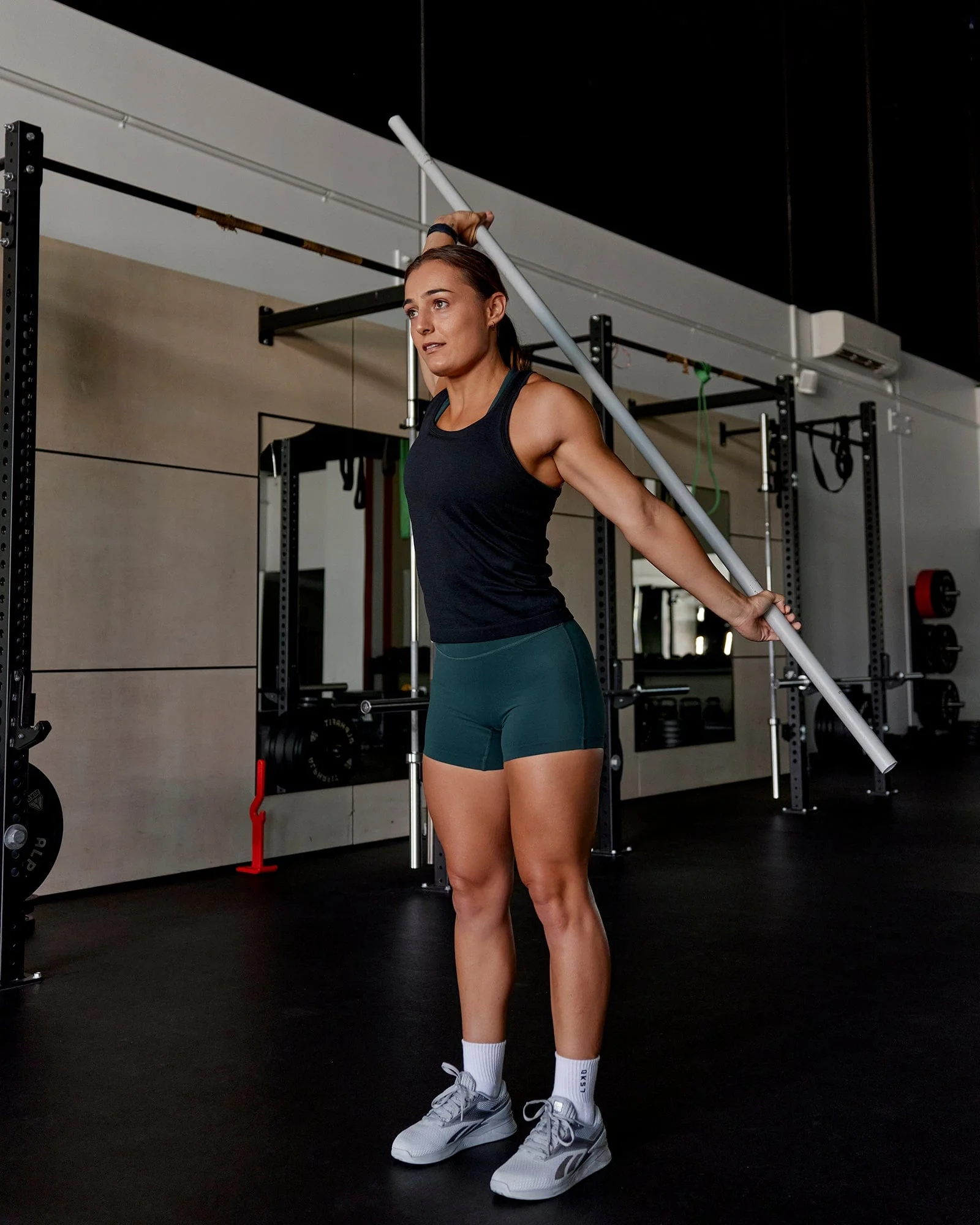 AeroFLX+ Seamless Tank - Black Marl