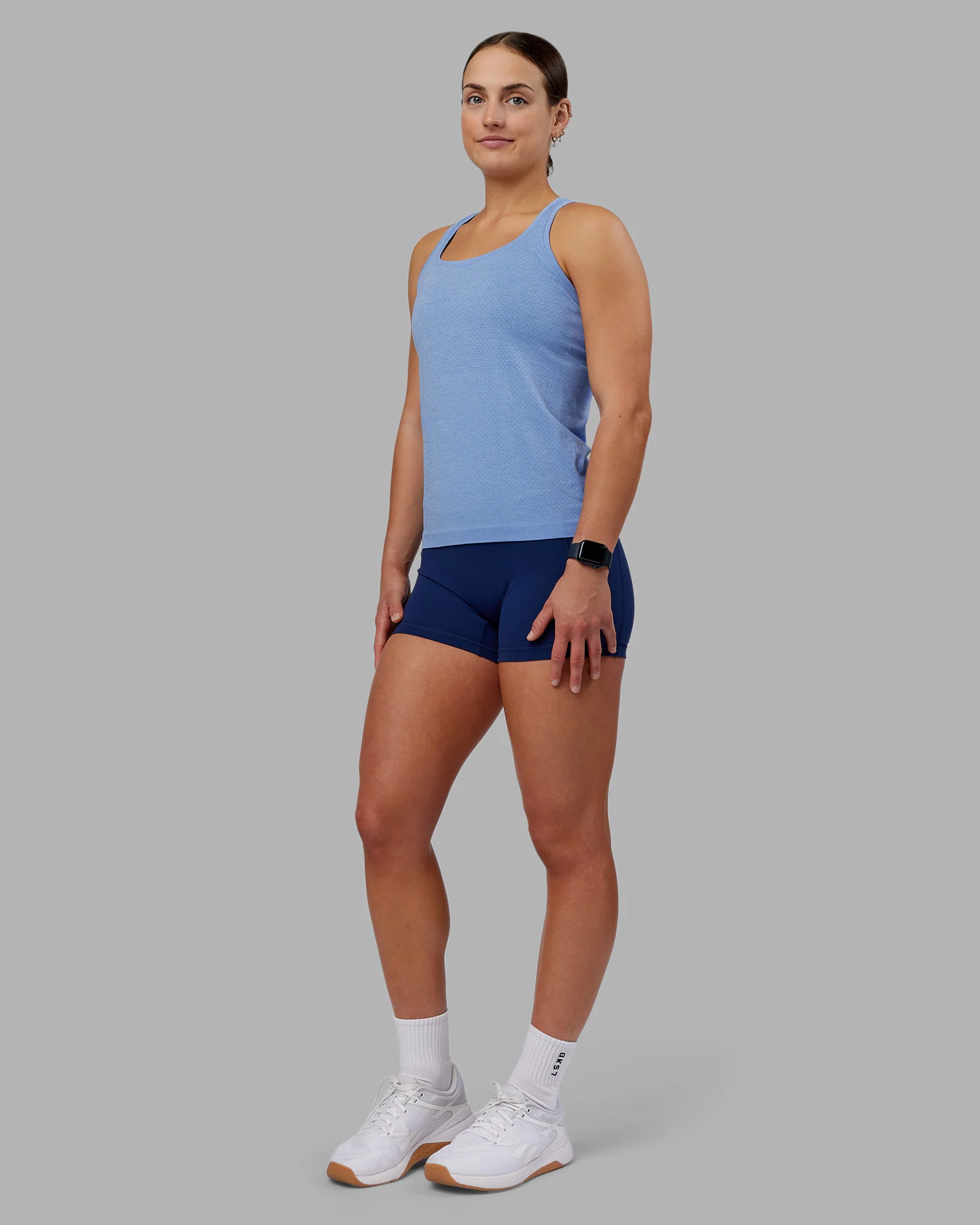 12721-aeroflx-seamless-tank-cornflower-blue-marl-5.webp AeroFLX+ Seamless Tank - Cornflower Blue Marl