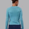AeroFLX+ Seamless Long Sleeve Tee - Retro Blue/Retro Blue
