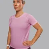 AeroFLX+ Seamless Tee - Pirouette/Bubblegum