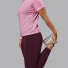 AeroFLX+ Seamless Tee - Pirouette/Bubblegum