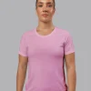 AeroFLX+ Seamless Tee - Pirouette/Bubblegum