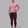 AeroFLX+ Seamless Tee - Pirouette/Bubblegum