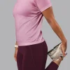 AeroFLX+ Seamless Tee - Pirouette/Bubblegum