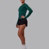 AeroFLX+ Seamless Long Sleeve Tee - Dark Moss/Dark Moss