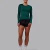 AeroFLX+ Seamless Long Sleeve Tee - Dark Moss/Dark Moss