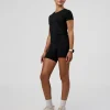 AeroFLX+ Seamless Tee - Black/Black