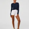 AeroFLX+ Seamless Long Sleeve Skimmer Tee - Future Navy/Future Navy