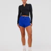 AeroFLX+ Long Sleeve Skimmer Half Zip - Black Marl